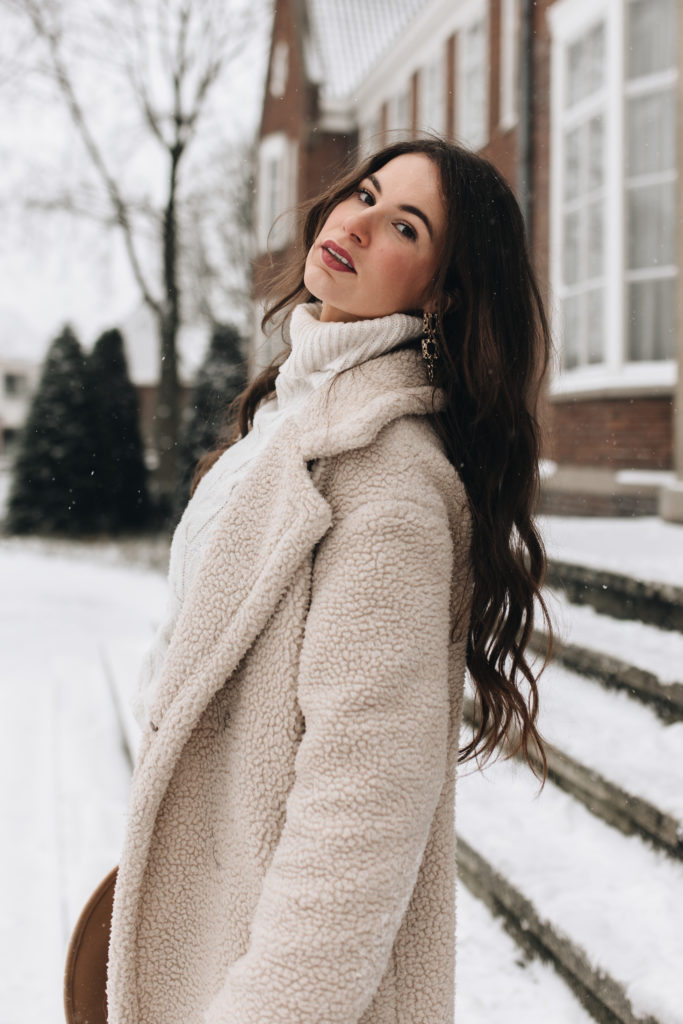 Sneeuw shoot in nederland