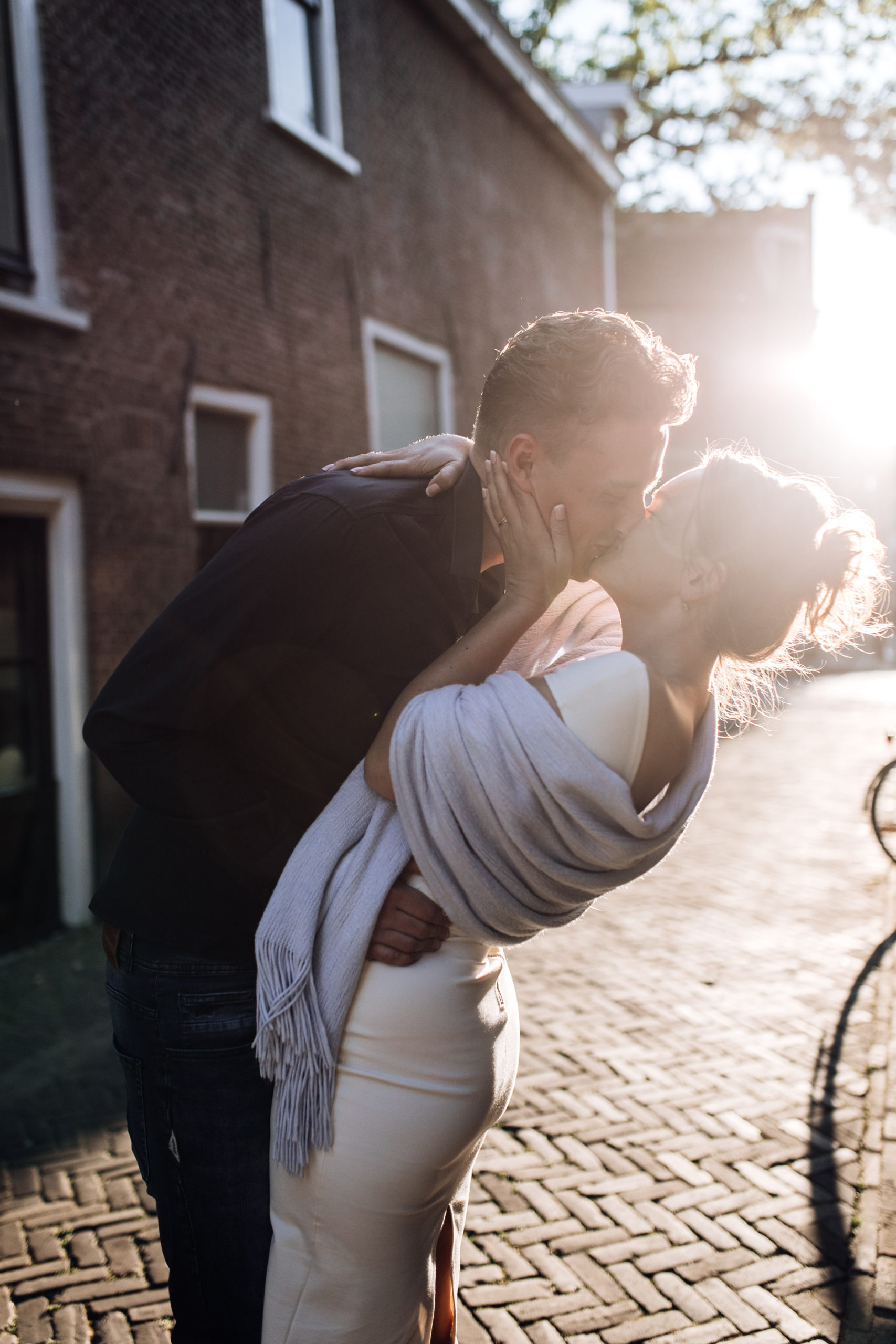 Engagement shoot in Haarlem - Eline Nijburg Photography